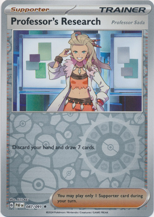Professor's Research - 087/091 - SV: Paldean Fates (PAF)