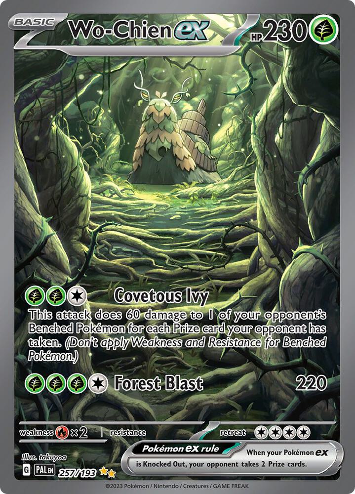 Wo-Chien ex - 257/193 - SV02: Paldea Evolved (PAL)