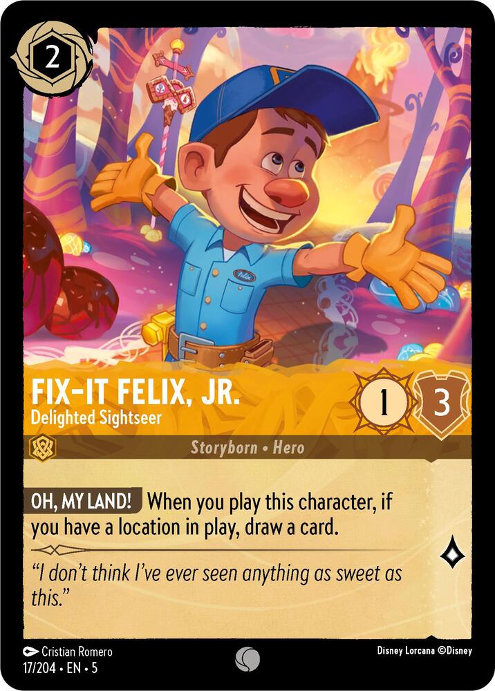 Fix-It Felix, Jr. - Delighted Sightseer - Shimmering Skies (5) 