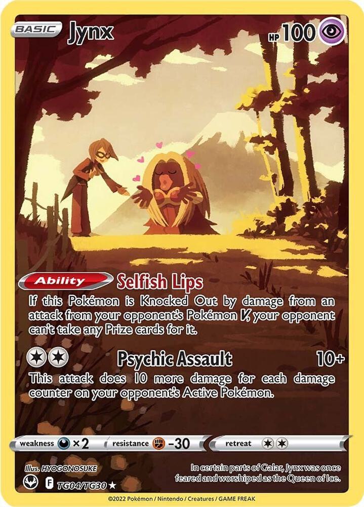 Jynx - SWSH12: Silver Tempest Trainer Gallery TG04/TG30