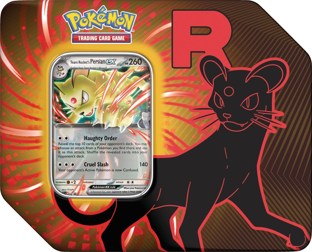 Team Rocket Tin [Team Rocket's Persian ex]
