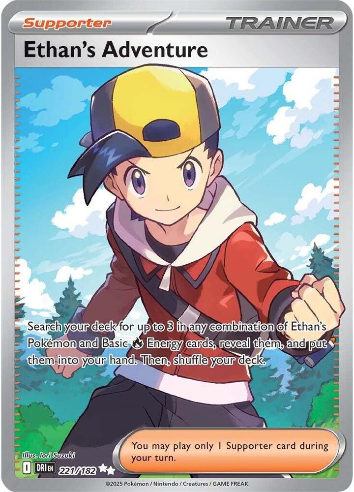 Ethan's Adventure - 221/182 - SV10: Destined Rivals (DRI)