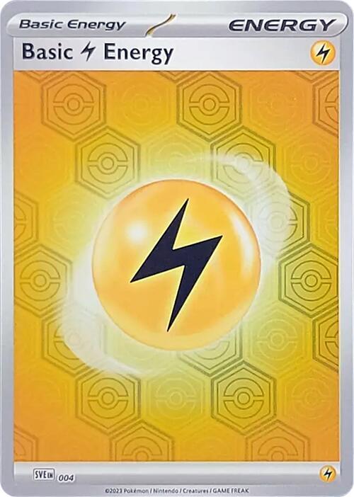 Basic Lightning Energy - SV: Shrouded Fable 004