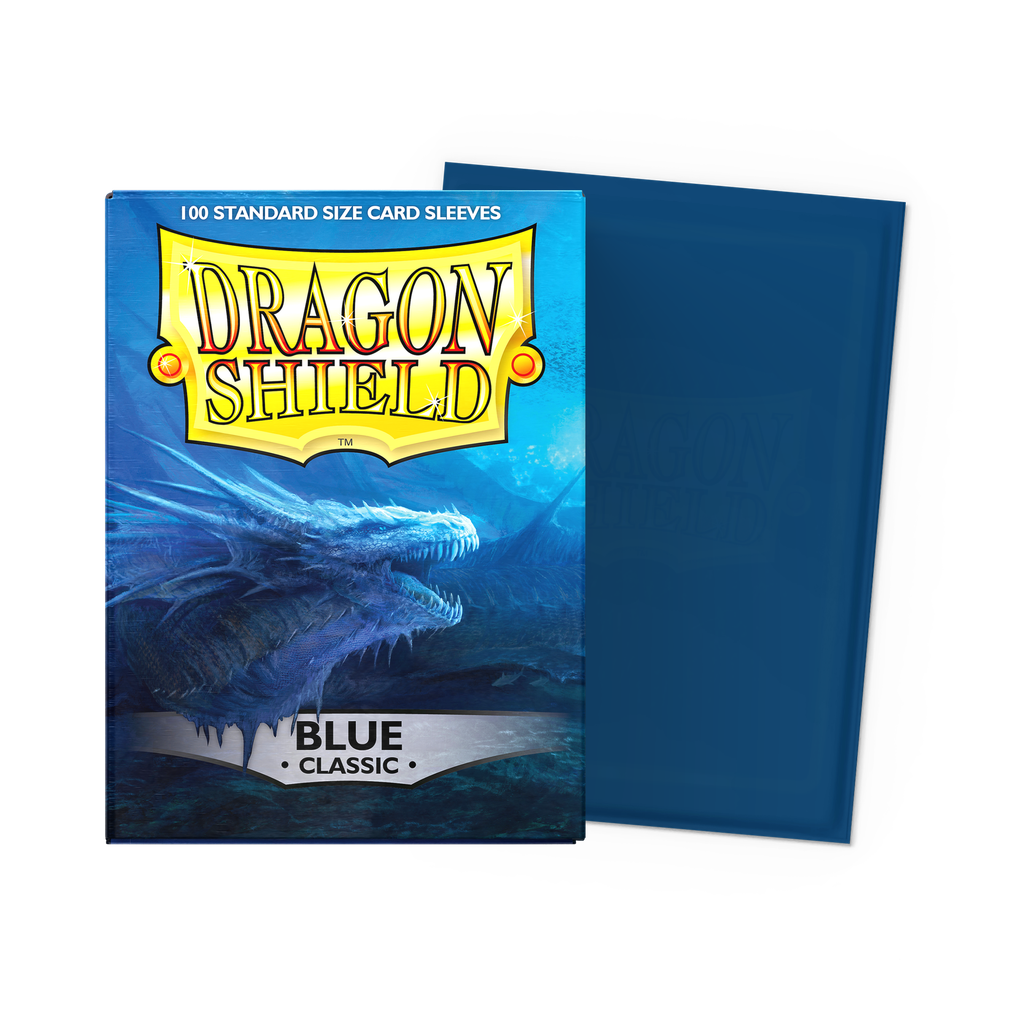 Dragonshield: 100ct Classic Sleeves - Standard Size "Blue"