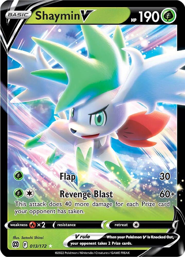 Shaymin V - SWSH09: Brilliant Stars 013/172