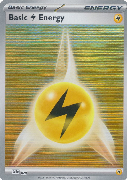Basic Lightning Energy - 020 - SVE: Scarlet & Violet Energies (SVE)