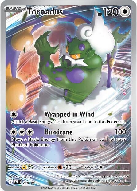 Tornadus - 210 - SV: Scarlet & Violet Promo Cards (SVP)