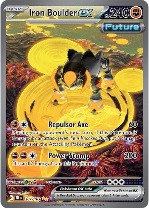 Iron Boulder ex - 207/162 - SV05: Temporal Forces (TEF)