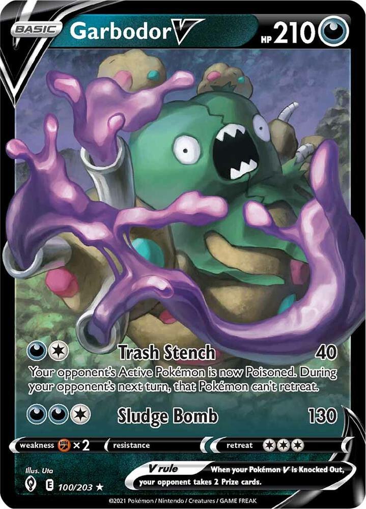 Garbodor V - SWSH07: Evolving Skies 100/203