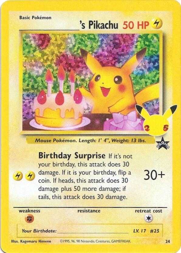 ______'s Pikachu - Celebrations: Classic Collection 024/053