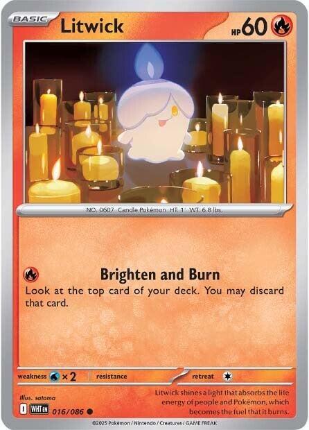 Litwick - SV: White Flare (WHT)