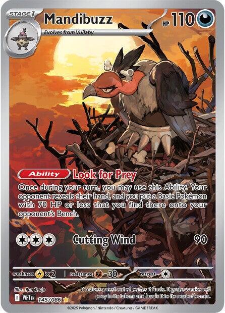 Mandibuzz - 145/086 - SV: White Flare (WHT)
