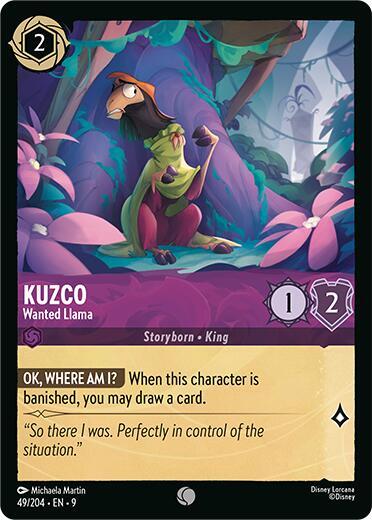 Kuzco - Wanted Llama - Fabled (9) 
