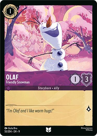 Olaf - Friendly Snowman - Fabled (9) 