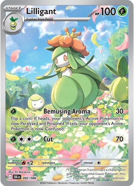 Lilligant - 092/086 - SV: Black Bolt (BLK)