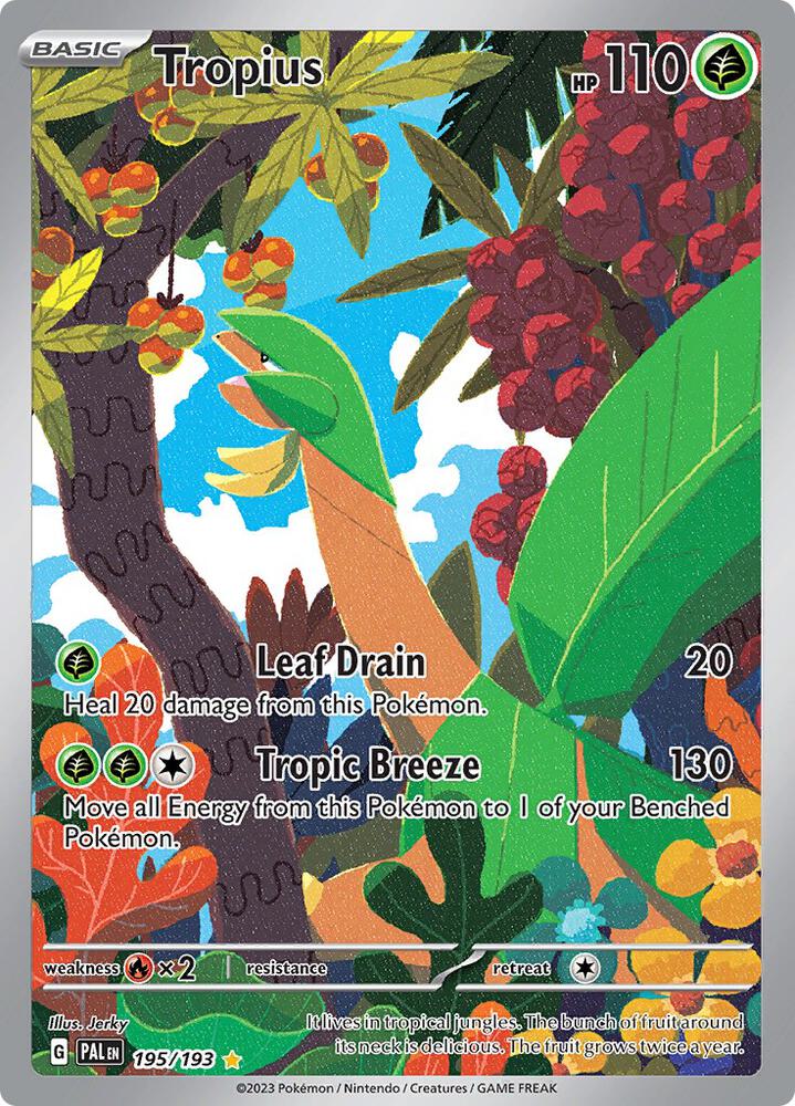 Tropius - 195/193 - SV02: Paldea Evolved (PAL)