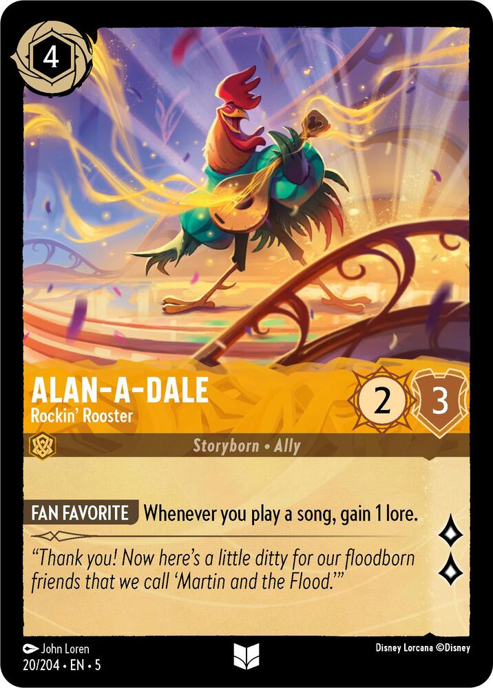 Alan-A-Dale - Rockin' Rooster - Shimmering Skies (5) 