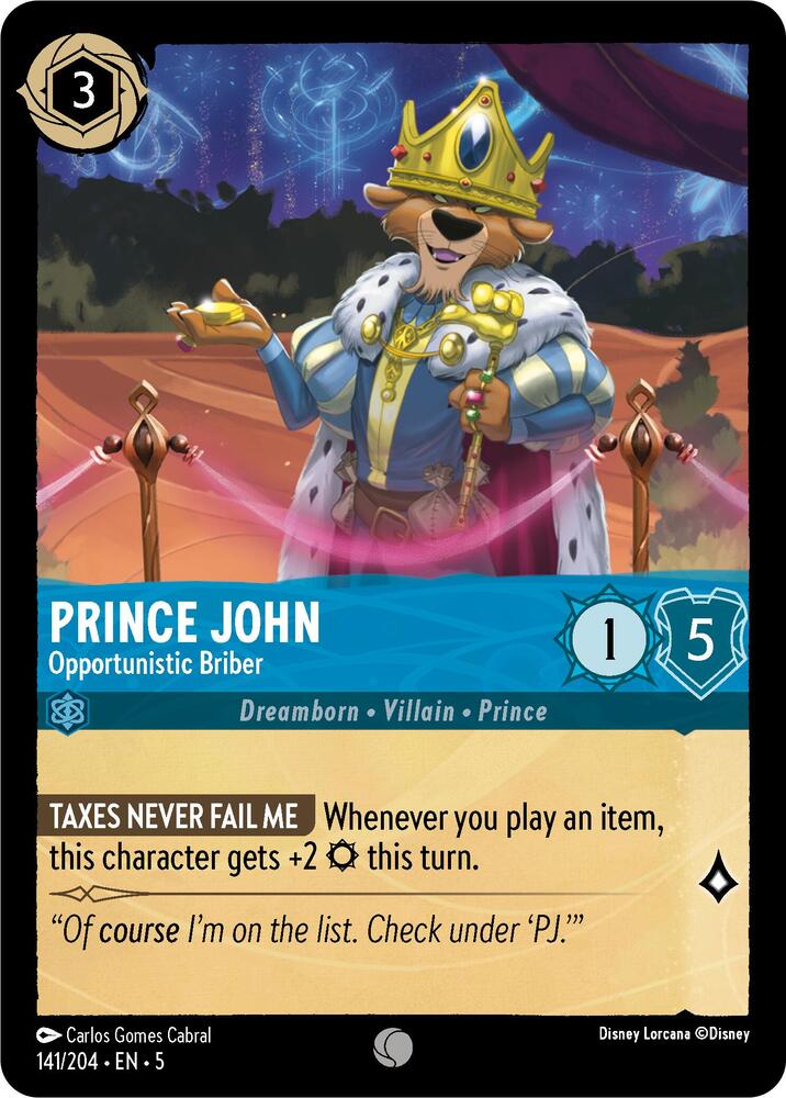 Prince John - Opportunistic Briber - Shimmering Skies (5) 