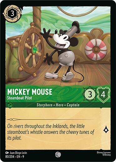 Mickey Mouse - Steamboat Pilot - Fabled (9) 