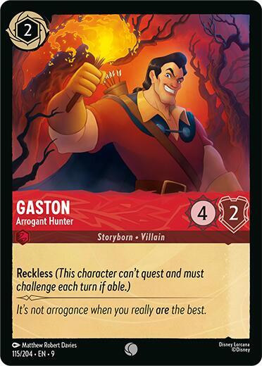 Gaston - Arrogant Hunter - Fabled (9) 