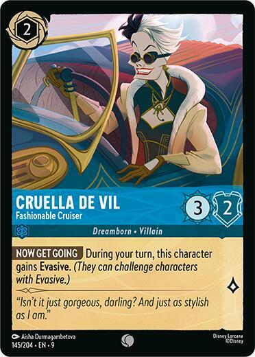 Cruella De Vil - Fashionable Cruiser - Fabled (9) 