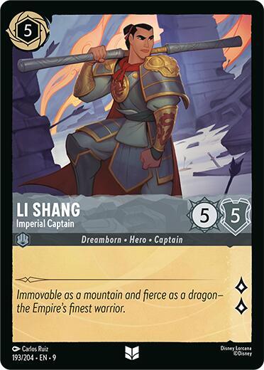 Li Shang - Imperial Captain - Fabled (9) 