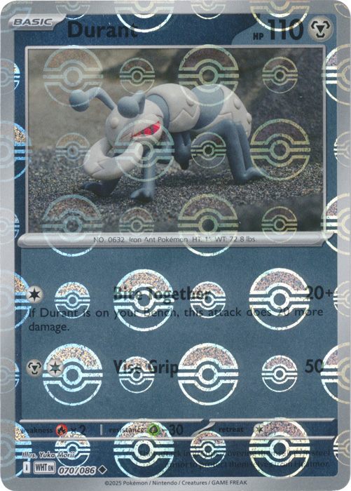 Durant (Poke Ball Pattern) - SV: White Flare (WHT)