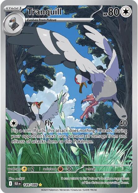 Tranquill - 149/086 - SV: Black Bolt (BLK)