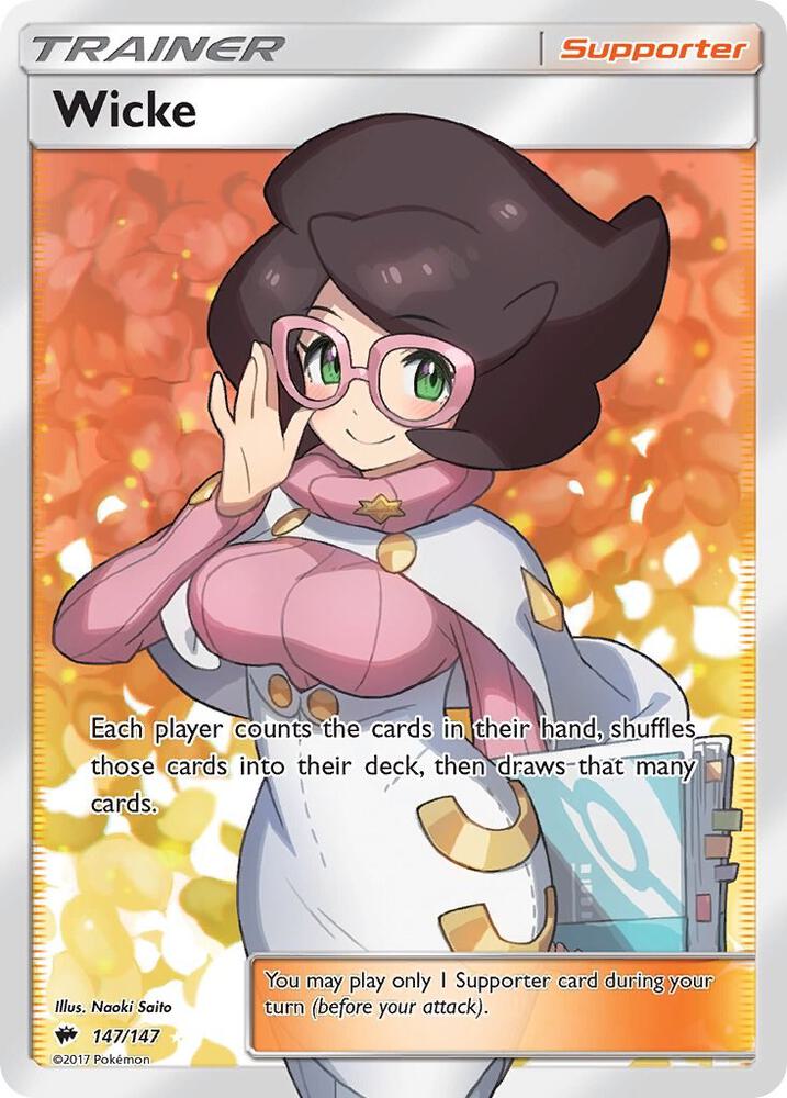 Wicke (Full Art) - SM - Burning Shadows (SM03)