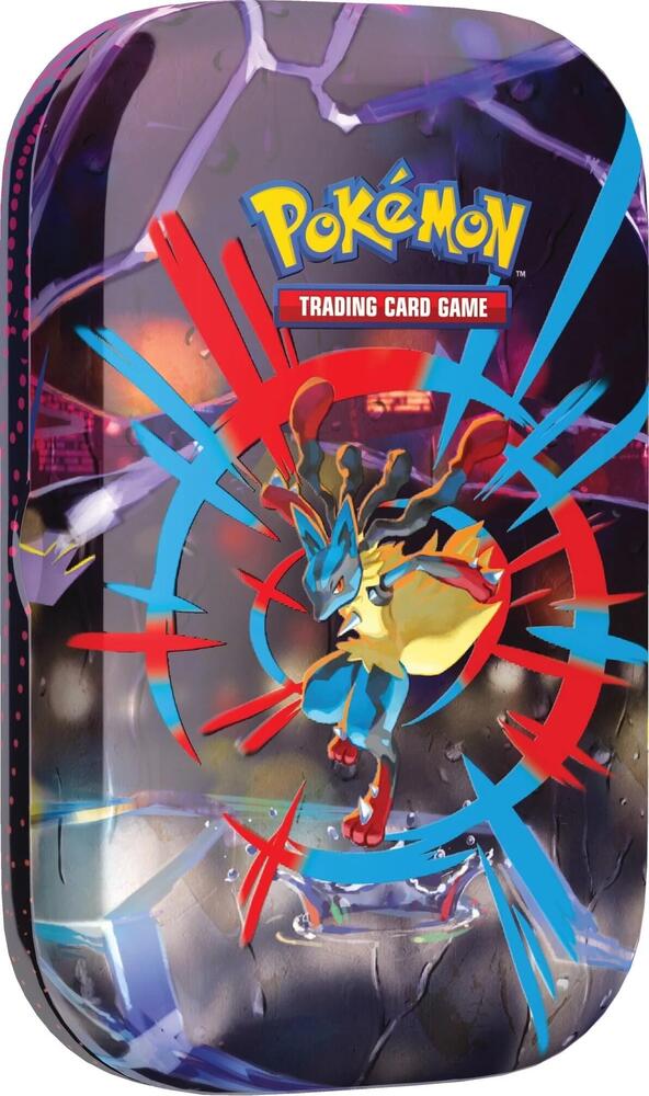 Mega Heroes Mini Tin [Mega Lucario] - ME01: Mega Evolution (MEG)