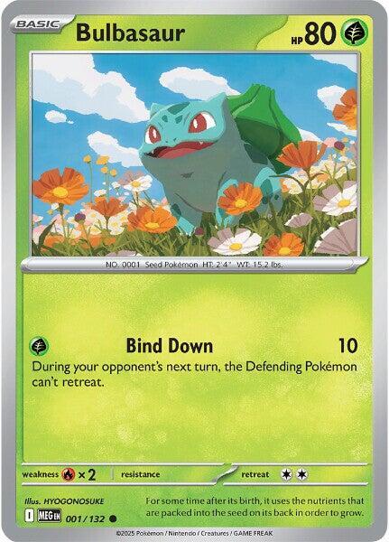 Bulbasaur - 001/132 - ME01: Mega Evolution (MEG)