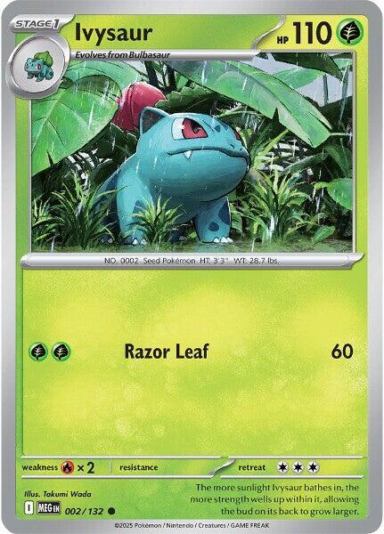 Ivysaur - 002/132 - ME01: Mega Evolution (MEG)