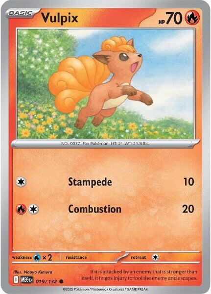 Vulpix - 019/132 - ME01: Mega Evolution (MEG)