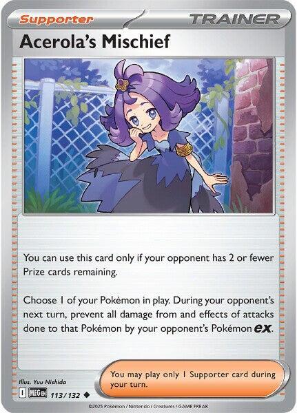 Acerola's Mischief - 113/132 - ME01: Mega Evolution (MEG)