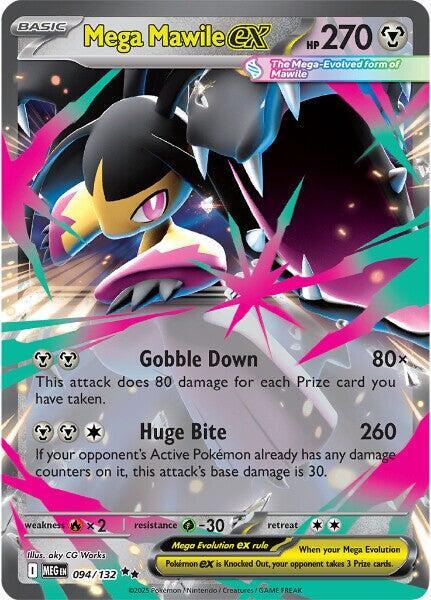 Mega Mawile ex - 094/132 - ME01: Mega Evolution (MEG)