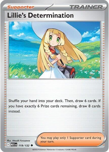 Lillie's Determination - 119/132 - ME01: Mega Evolution (MEG)