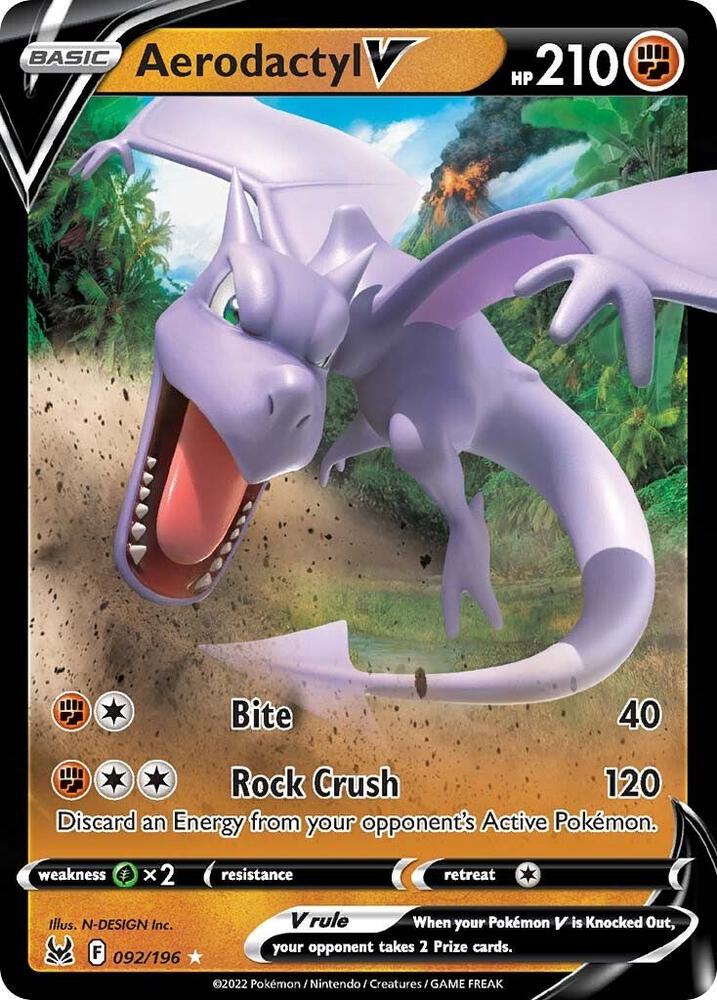 Aerodactyl V - SWSH11: Lost Origin 092/196