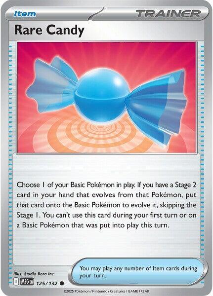 Rare Candy - 125/132 - ME01: Mega Evolution (MEG)