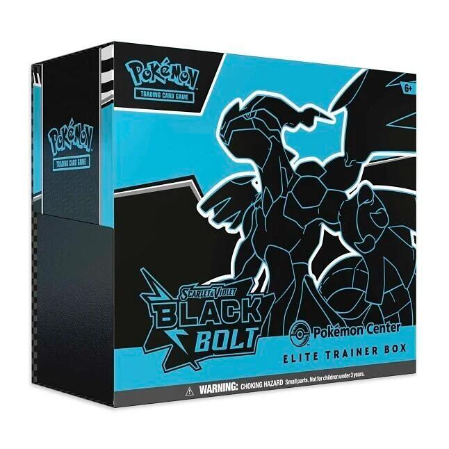 Black Bolt Pokemon Center Elite Trainer Box (Exclusive) - SV: Black Bolt (BLK)