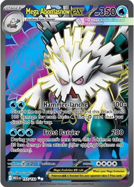 Mega Abomasnow ex - 157/132 - ME01: Mega Evolution (MEG)