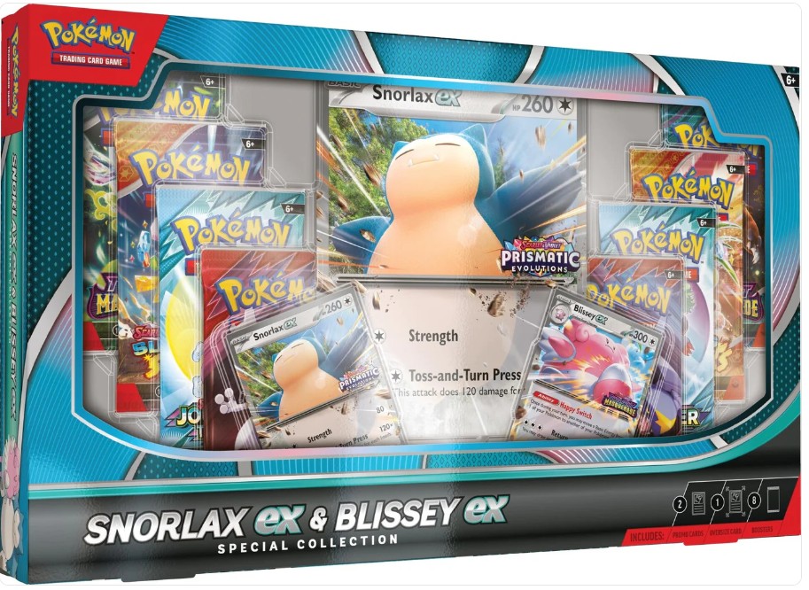 Snorlax Ex & Blissey Ex Special Collection