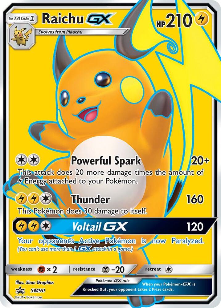 Raichu GX - SM90 - SM Promos (SMP)