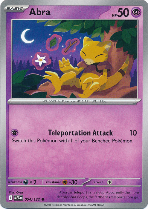 Abra - ME01: Mega Evolution (MEG)