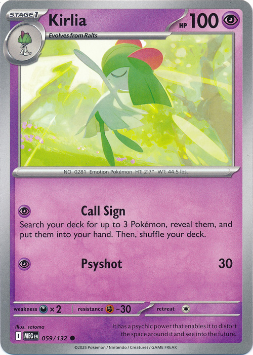 Kirlia - ME01: Mega Evolution (MEG)