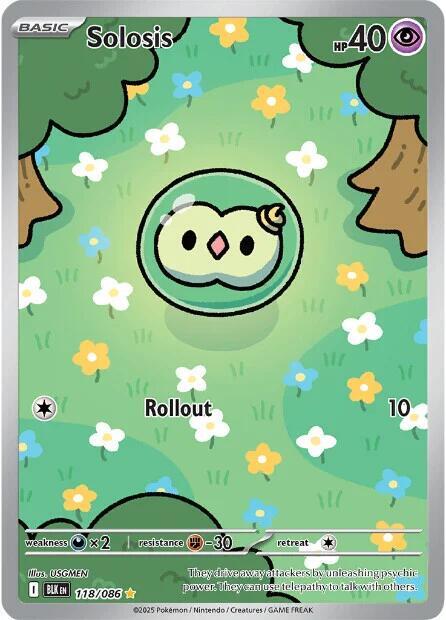 Solosis - 118/086 - SV: Black Bolt (BLK)