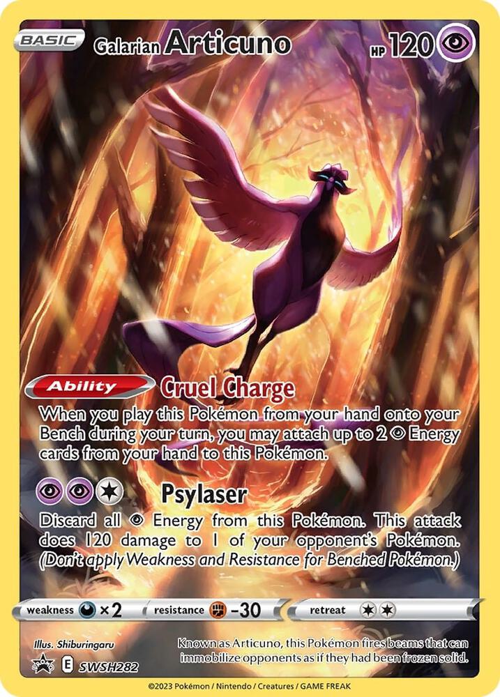Galarian Articuno - SWSH282 - SWSH: Sword & Shield Promo Cards (SWSD)