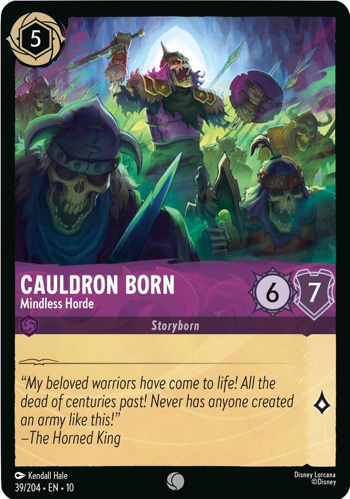 Cauldron Born - Mindless Horde - Whispers in the Well (10) 