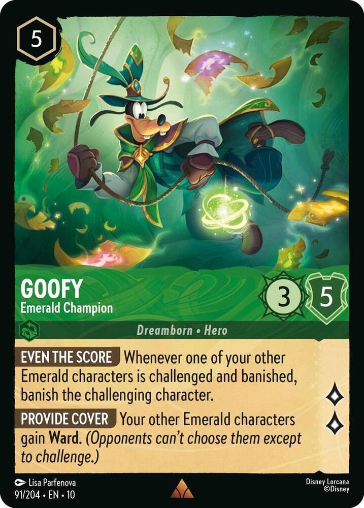Goofy - Emerald Champion - Whispers in the Well (10) 
