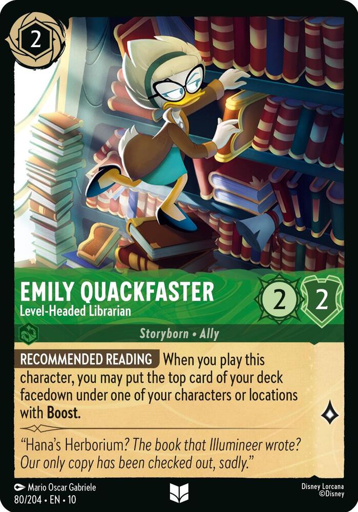 Emily Quackfaster - Level-Headed Librarian - Whispers in the Well (10) 
