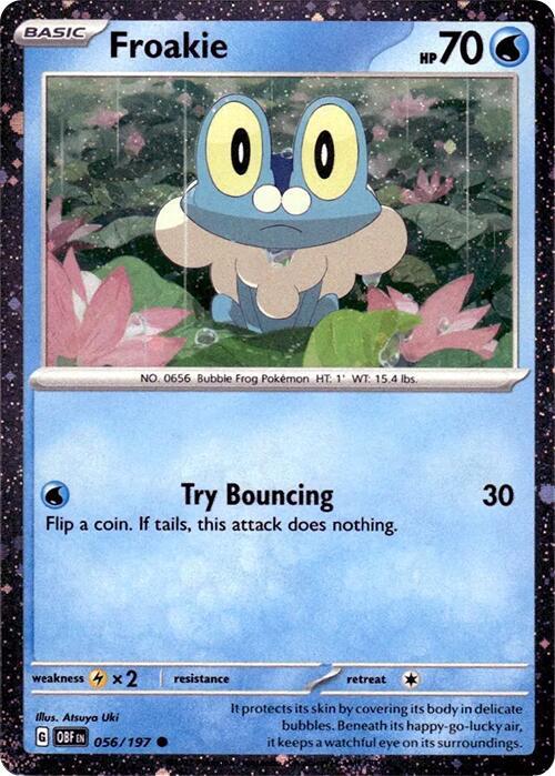 Froakie - 056/197 (Cosmos Holo) - Miscellaneous Cards & Products